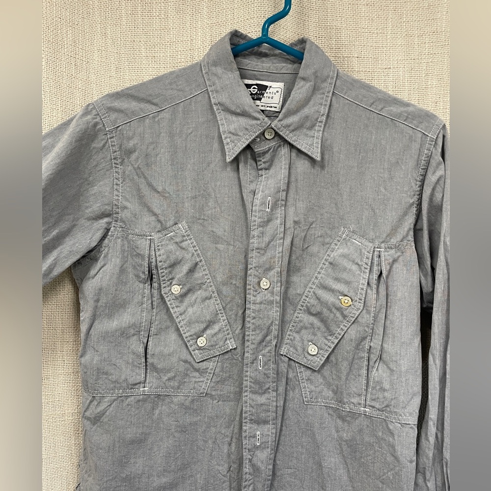 Gray Engineered Garments Shirt big pockets